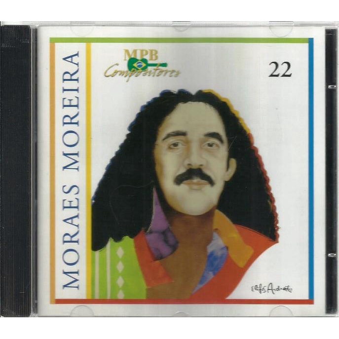 1285 Mcd- Cd Original 1997- MPB Compositores- Nº. 22- Moraes Moreira- Musica Popular Brasileira