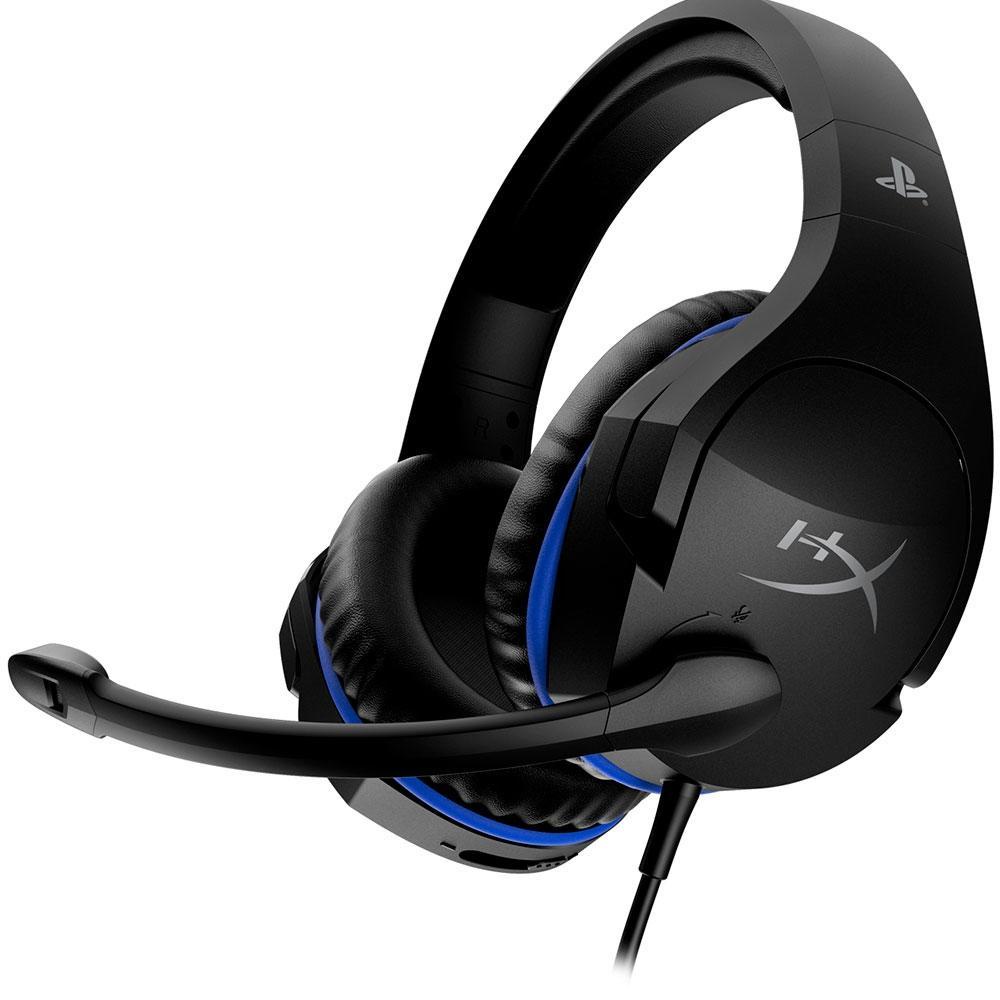 Headset Gamer Hyperx Cloud Stinger HX-HSCSS-BK/AM Preto Azul