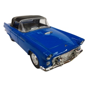 Miniatura Carrinho Colecao Ford Thunderbird 1955 welly