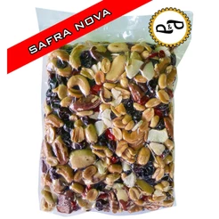 Mix Premium P&P - Castanhas, Nozes, Amêndoas, Goji berry, Raspas de coco, Uvas passas e Amendoim 250g