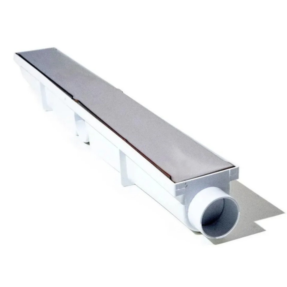 Ralo Linear 6x50 Grelha Inox Oculta em Oferta na Shopee