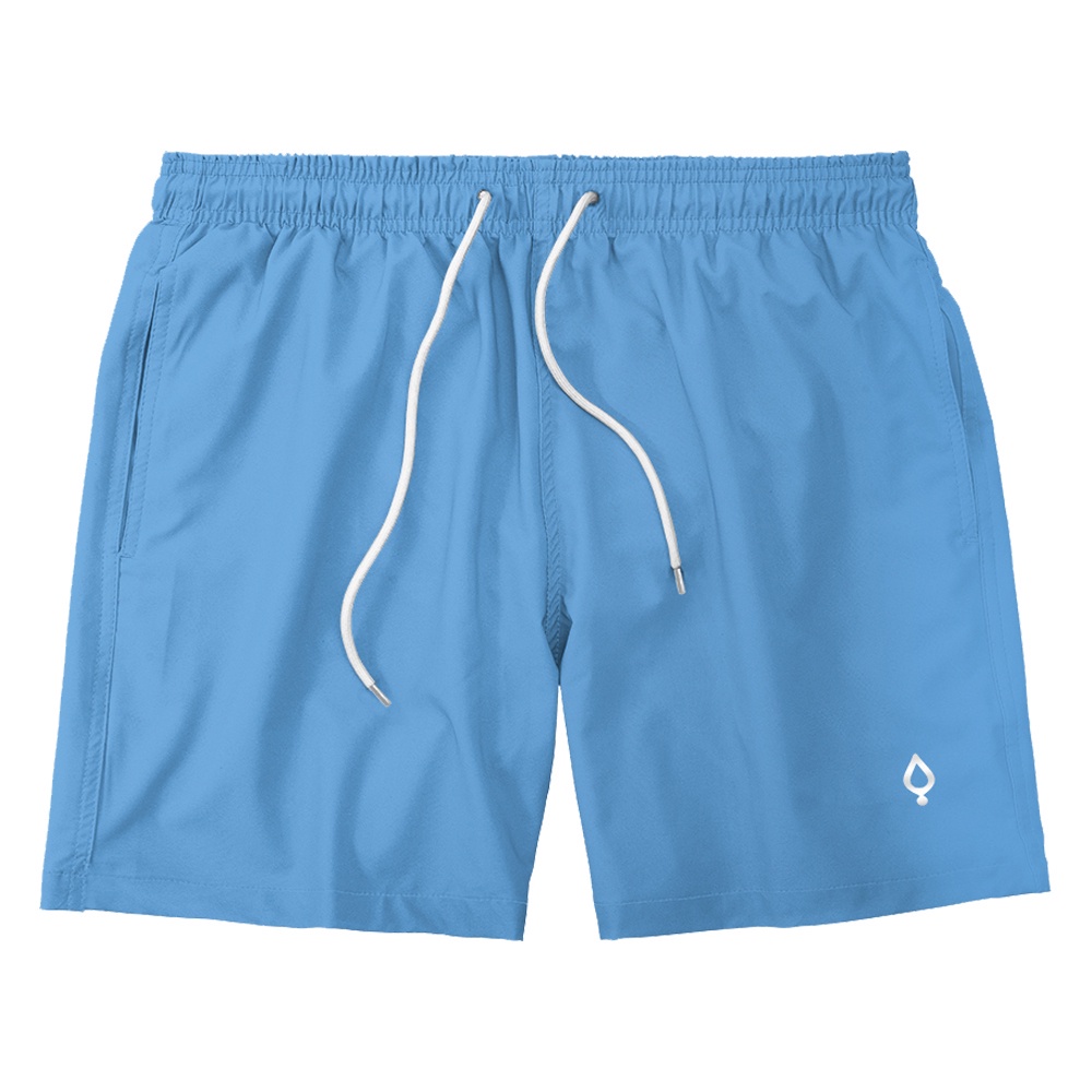 Short Resina Bermuda Praia Tactel Liso Masculino Mauricinho