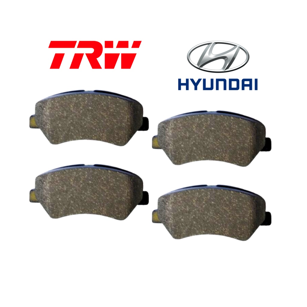 Jogo Pastilhas De Freio Dianteiro Hb20 Hb20s 1.6 Original Trw Kit Hyundai em Oferta na Shopee