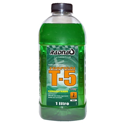 Aditivo P/ Radiador Conc. "Verde" T5 Tropical (1000 Ml) Radnaq