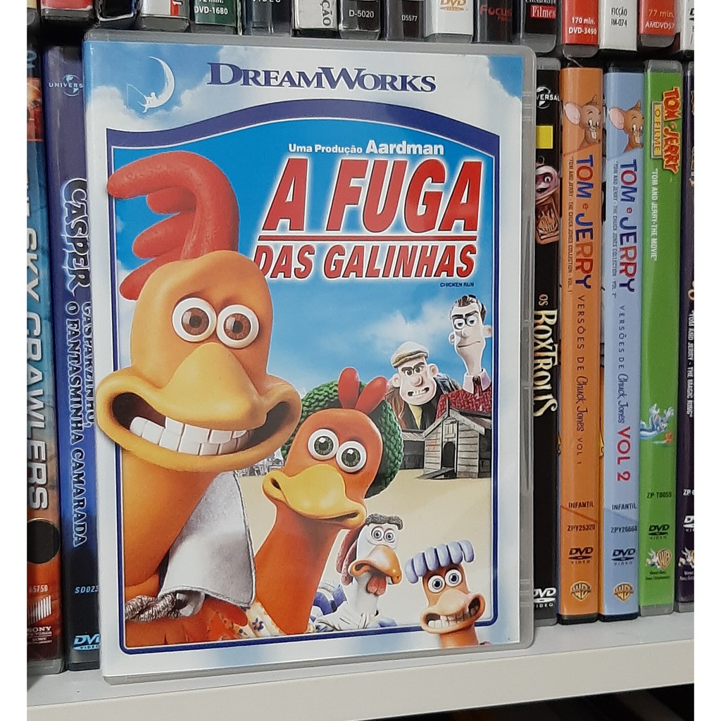 Dvd A Fuga Das Galinhas Shopee Brasil