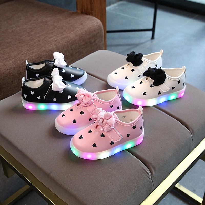 tênis infantil feminino com led