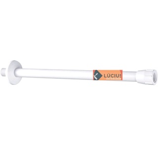 Braco Chuveiro Ducha Lorenzetti Plast Pvc 35cm Krona Tubo Cano