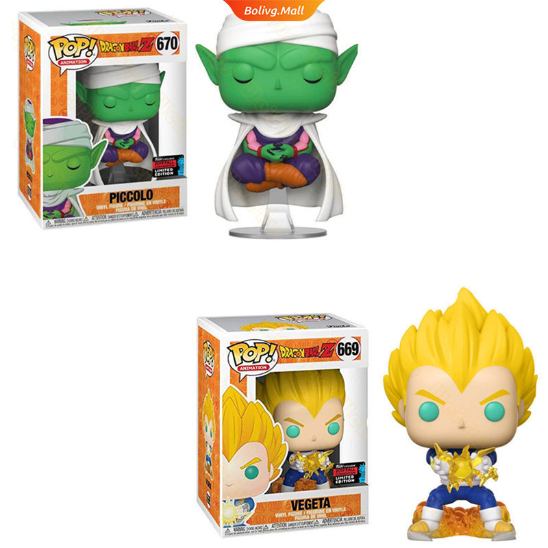 Funko Pop! (Dragon Ball) Piccolo Vegeta 669 670 Vinil Brinquedos