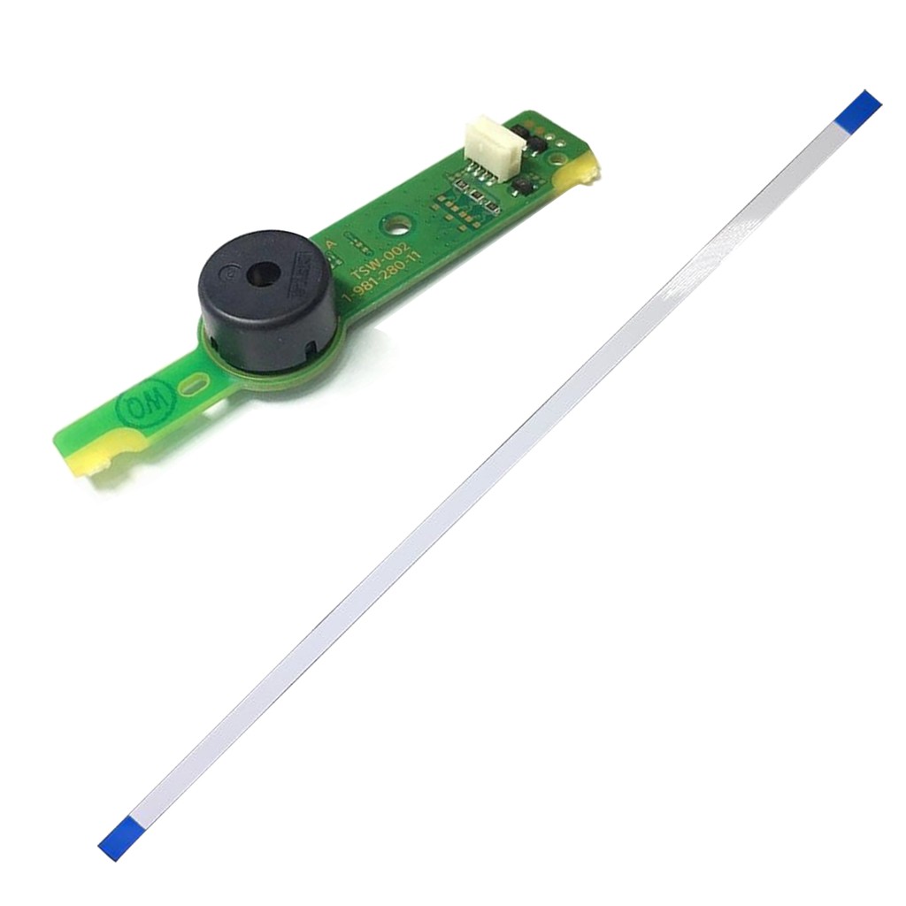 Kit Reparo Ps4 Placa Botão Eject Tsw-002 / 004 + Cabo Flat 8 Vias