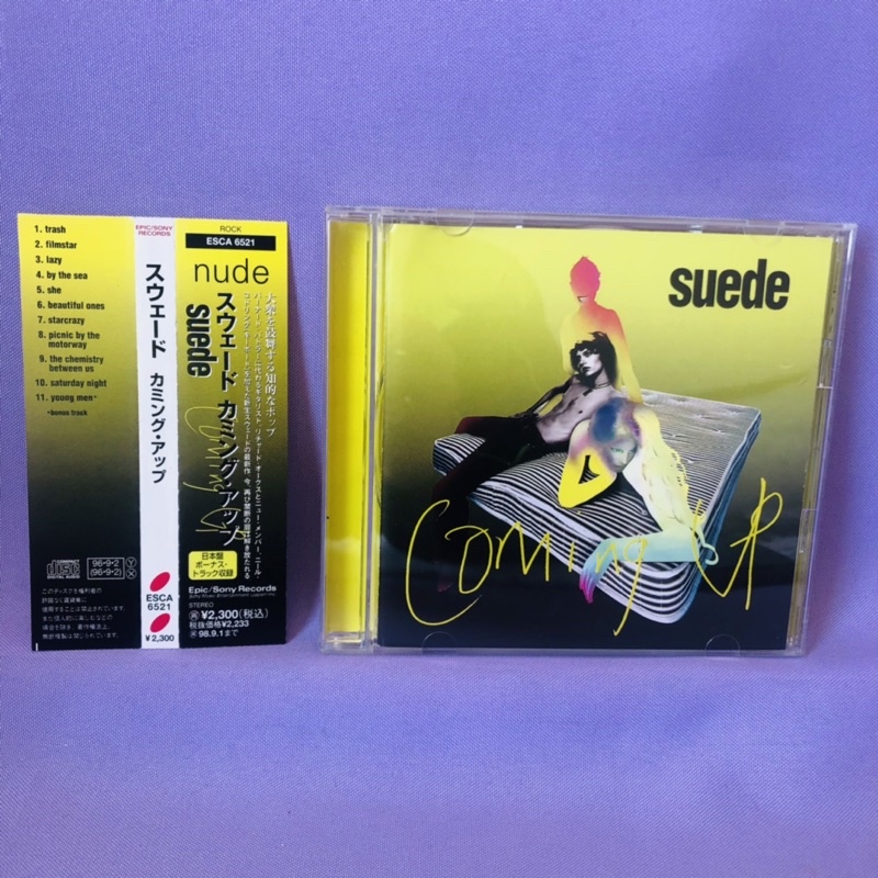 Cd Album Suede - Coming  UP  - Japão