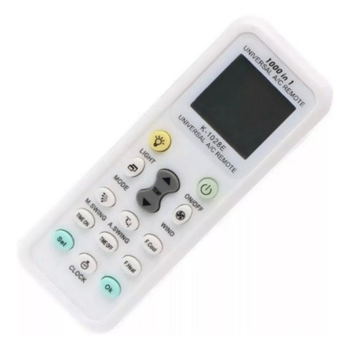 Controle Remoto Universal Ar Condicionado Vix 1000 Em 1