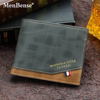 Carteira Masculina De Grande Capacidade Com Estampa De Dobradiças