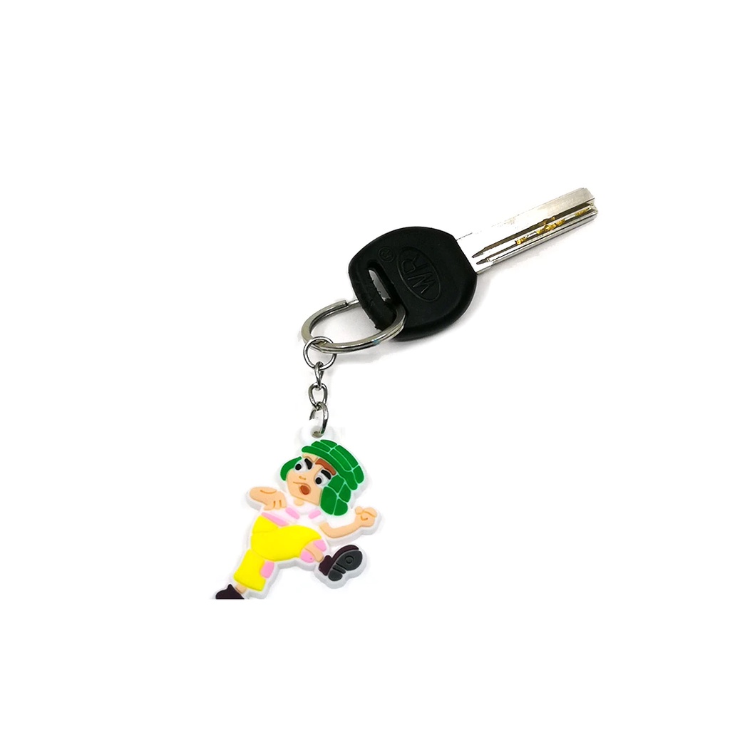 chaveiro personalizado em borracha chaves seriado filme anime geek automotivo infantil bolsa mochila