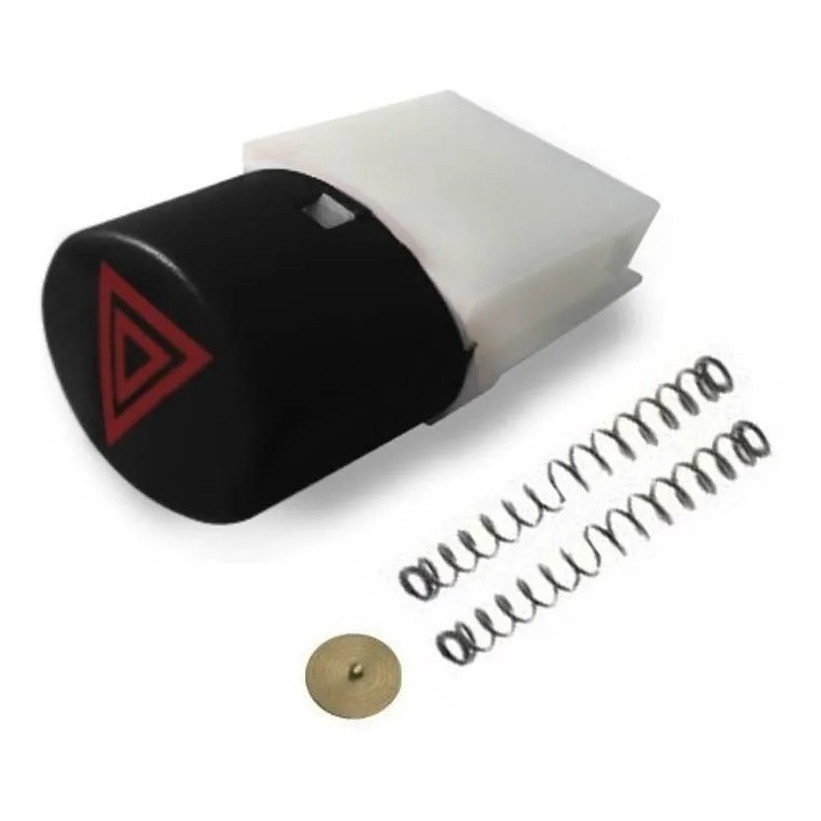 Botao Pisca Alerta Novo Uno Vivace Way Evo  Nova Fiorino 2012 2013 2014 2015 2016 2017 2018 2019 2020 em Oferta na Shopee