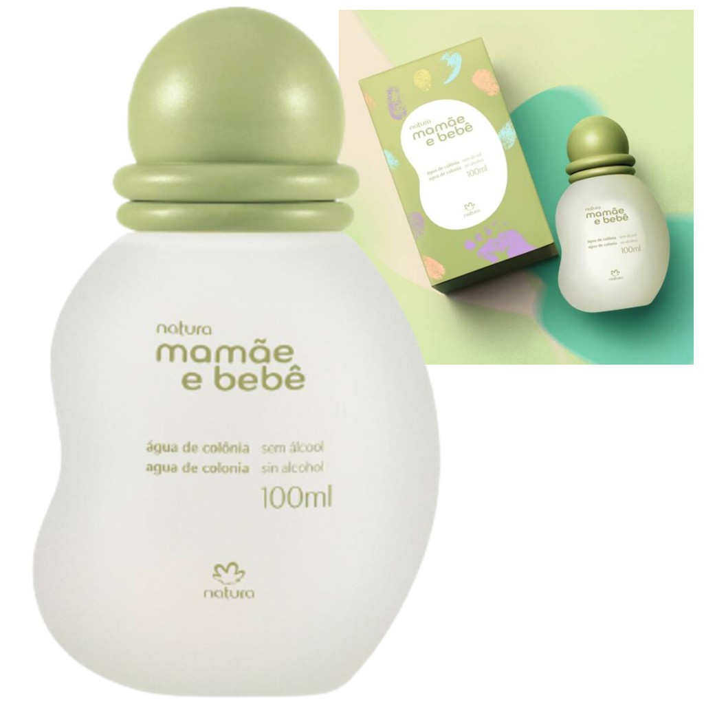 Mamae E Bebe Natura Colonia 100ml Produto 100 Vegano Shopee Brasil