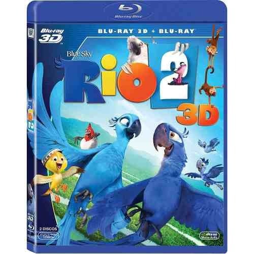 Blu-ray Original 3d + Bluray: Rio 2