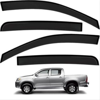 CALHA DE CHUVA/ DEFLETOR 4PTS HILUX SRV 2005 ate 2020 12002A em Oferta na Shopee