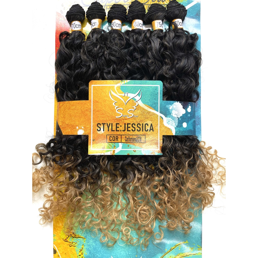 Cabelo 100% Orgânico - Ipe Longo - Jessica - Super Star