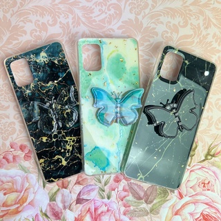 Capinha Antiqueda Estampada / Samsung A51 / Capa Case Suporte Borboleta 3D (CF36)