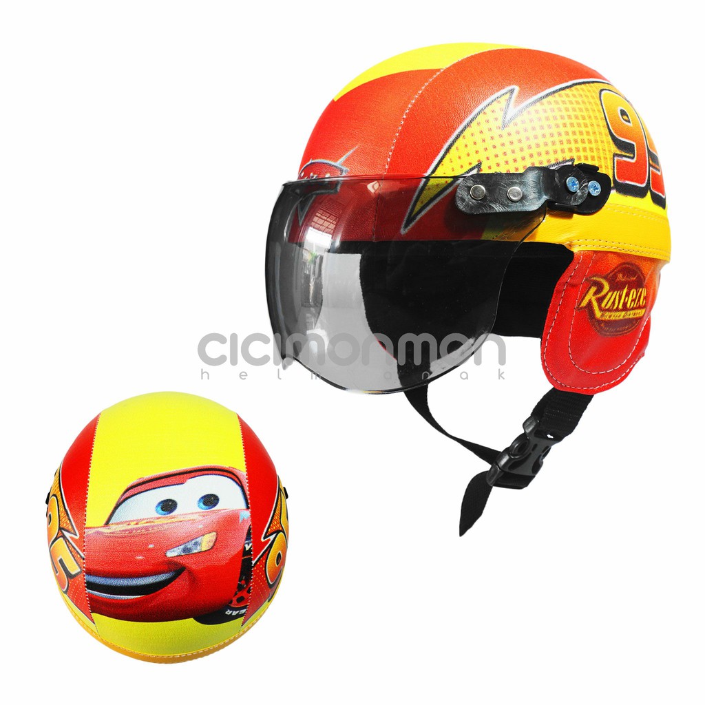 Capacete Infantil SUPER Retro Cars