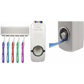 Dispenser Pasta De Dente Com Suporte De Escovas