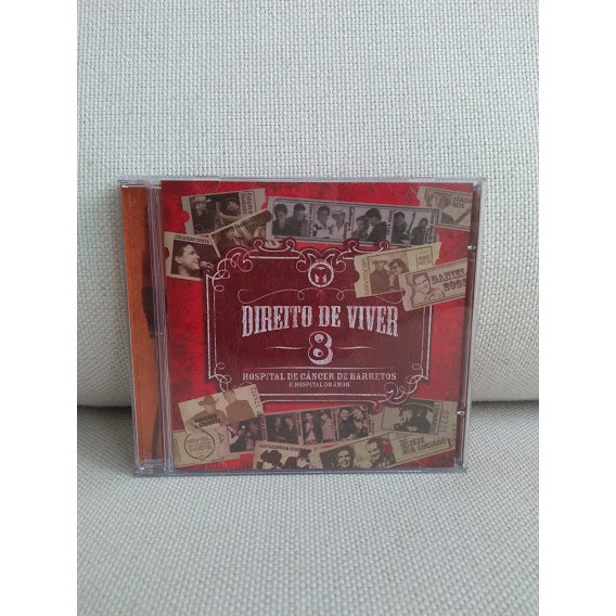Cd Direito De Viver 8 Hospital Do Câncer Chitãozinho Xororó Zezé Di Camargo & Luciano Leonardo Victor e Léo