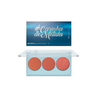 Paleta De Blush Boca Rosa Carinha De Metida