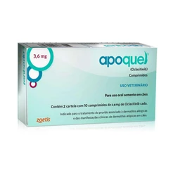 Apoquel Dermatite Canina 3,6 Mg 20 Comprimidos