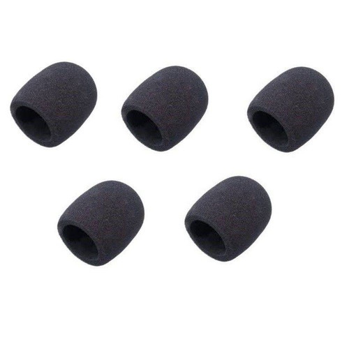 Kit c/ 5 Espumas Protetoras para Microfones