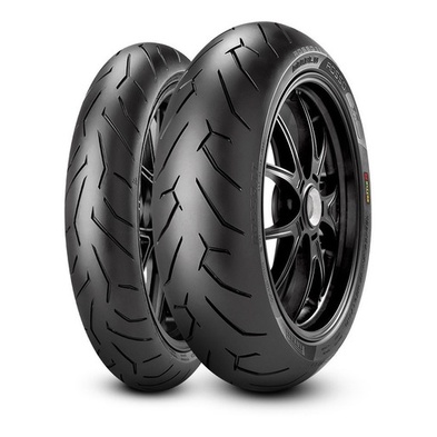 Par Pneu Radial Twister Cb 300 Pirelli Diablo Rosso Il 110/70-17 140/70-17
