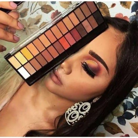 Paleta De Sombras 28 Cores Matte Marrom Belle Angel- B013-1 em Oferta na Shopee