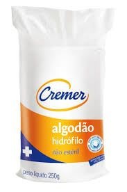 Algodao Hidrofilo Cremer Embalagem Com 250 Gramas