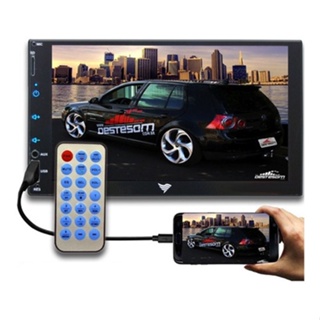 Central Multimídia Universal Mp5 2 Din Espelhamento Bt Usb em Oferta na Shopee