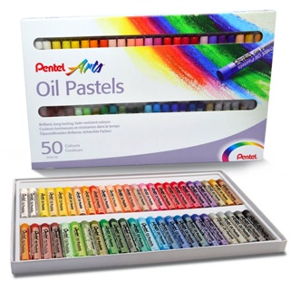 Giz Pastel Oleoso 50 Cores Pentel em Oferta na Shopee