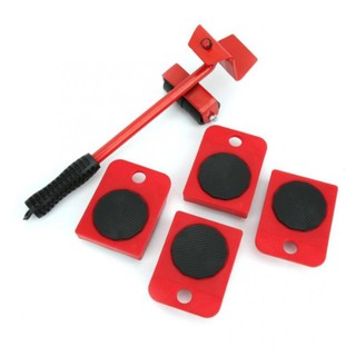 Aparelho Movedor Moveis Facil Levantador Materiais Pesados Kit 5 Pecas Sliders