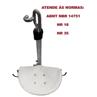 Cadeira Suspensa P/ Pintura Limpeza Fachada Predial Celpan | Shopee Brasil