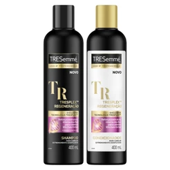 Kit Shampoo 400ml + Condicionador TRESemmé TRESplex Regeneração 400 ml