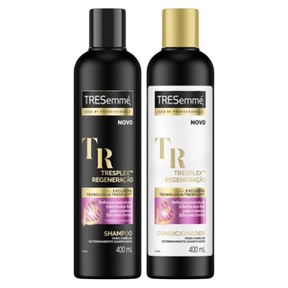 Kit Shampoo 400ml + Condicionador TRESemmé TRESplex Regeneração 400 ml