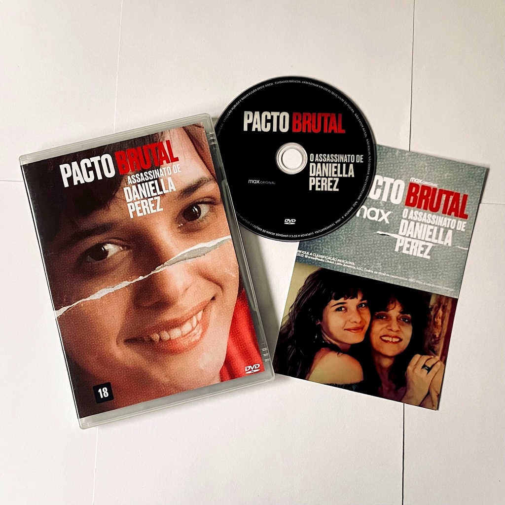 DVD Pacto Brutal O Assassinato de Daniella Perez 2022