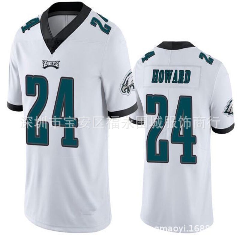 Daeshon Hall Philadelphia Eagles Game-Used #74 White Jersey from the  2018-19 NFL Season - Size