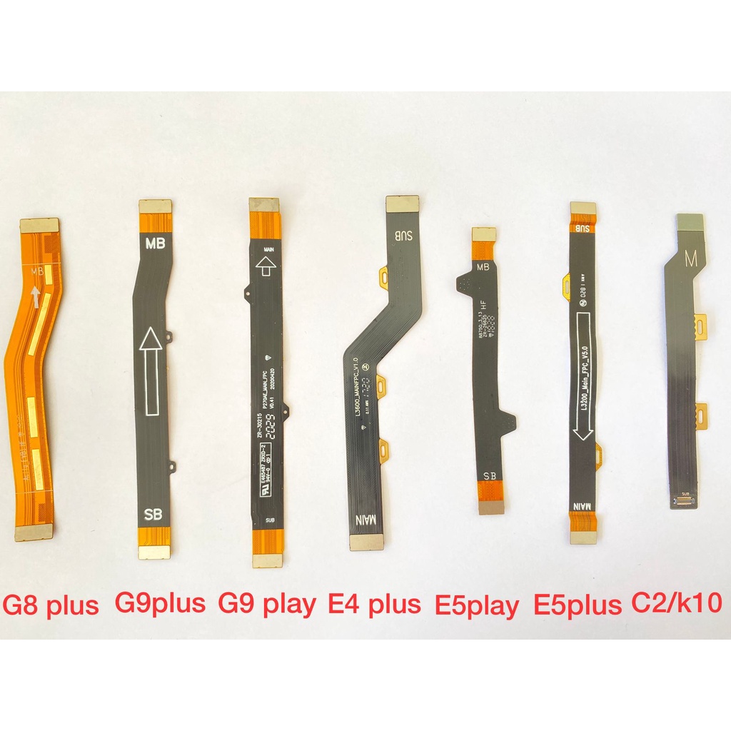 Cabo Flex Lcd Modelos Variados Motorola Moto (G8 Plus, G9 Plus, G9 Play, E4 Plus, E5 Play, E5 Plus) - Lenovo (C2/K10) Pronta Entrega