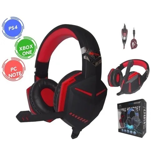 Fone De Ouvido Headset Gamer 7.1 Pc Ps3 Ps4 Xbox One Kp-433