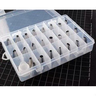 Bicos de Confeitaria 26 Peças Com Estojo Profissional em Oferta na Shopee