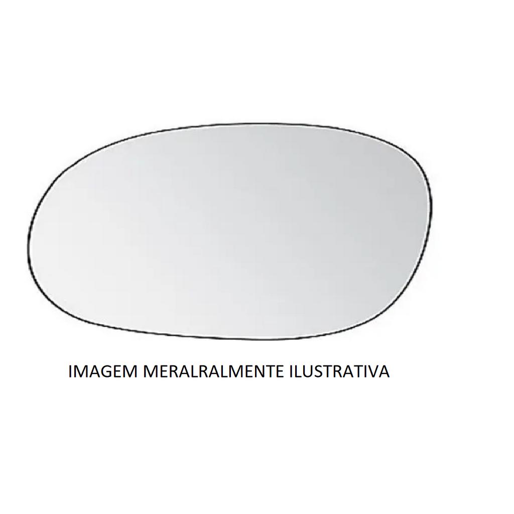 Lente Espelho Refil Retrovisor Peugeot 206 207 99 00 01 02..