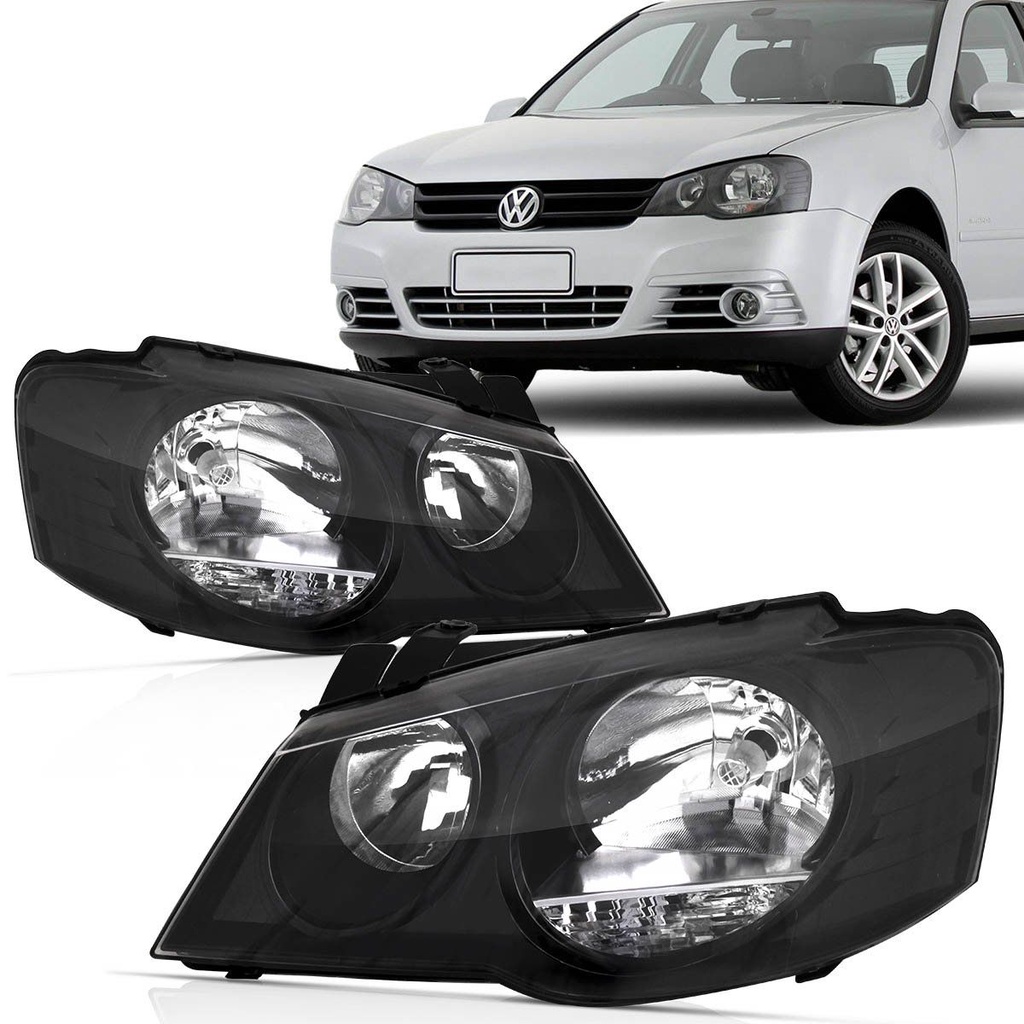 Farol Golf 2008 2009 2010 2011 2012 2013 Máscara Negra em Oferta na Shopee