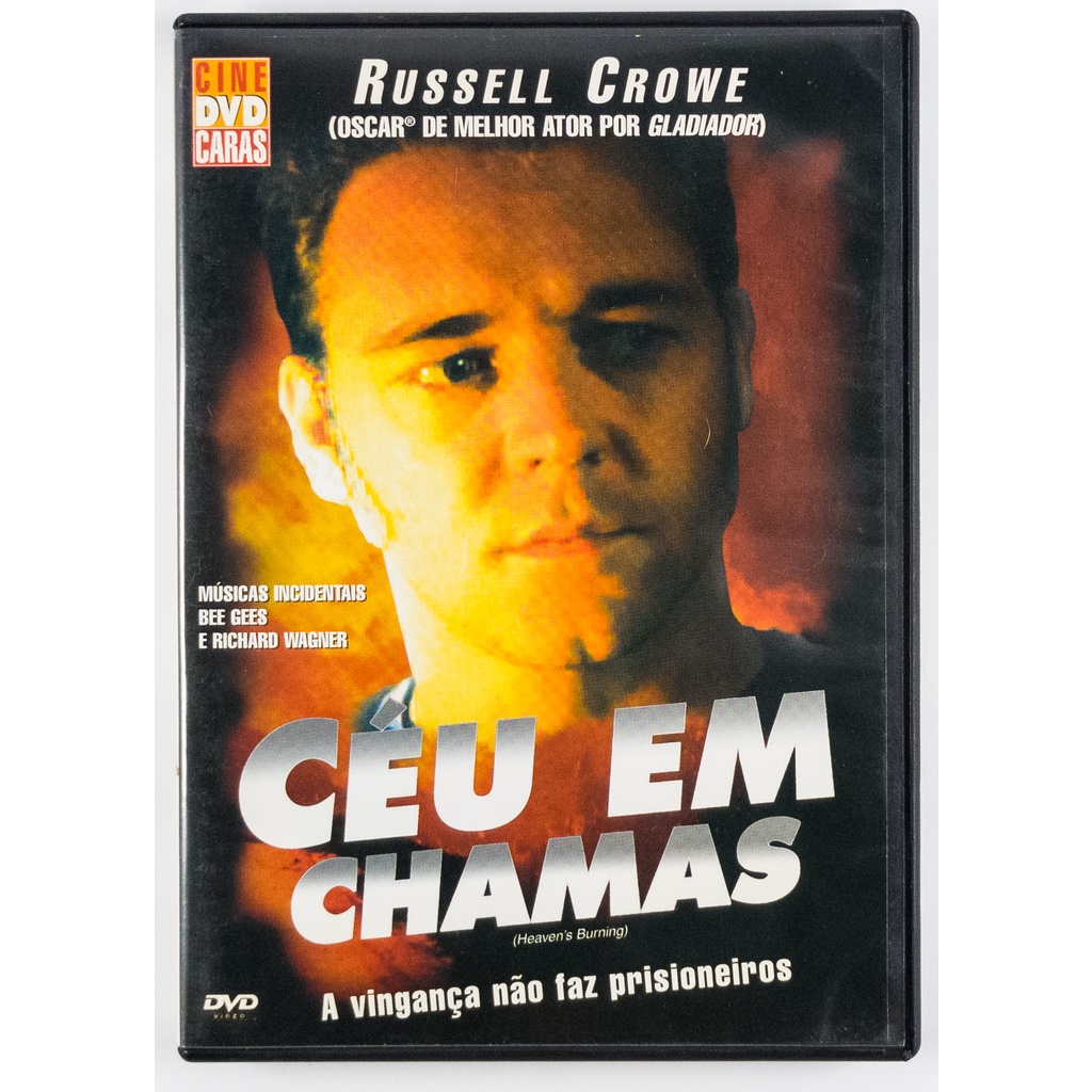 DVD Céu em Chamas Cine Caras