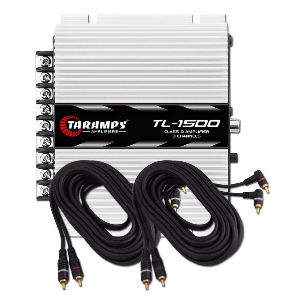 Modulo Amplificador Taramps TL1500 + 2 Cabos RCA