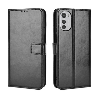 Capa Capinha Carteira Para Motorola Moto E32 Couro Sintetico