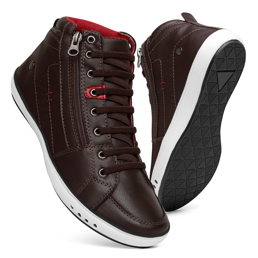 Cano Alto Homem De Sapatenis Sapatênis Ferracini Cano Alto Vox