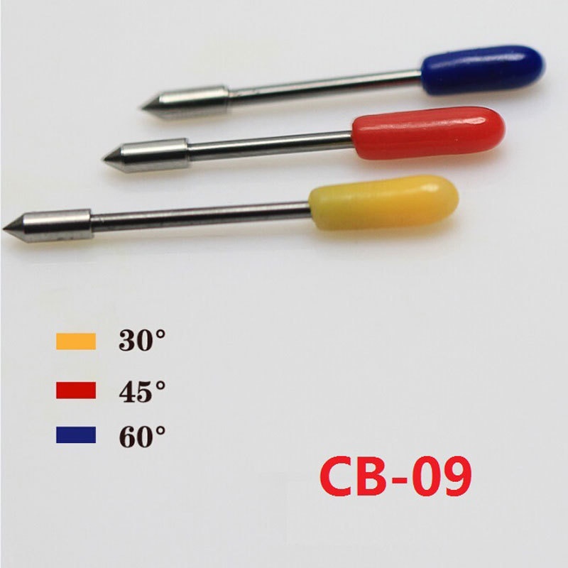 4, 5 ou 6 Kits Com 5 Facas Lâmina De Corte P/ Plotter Graphtec Cb-09